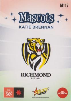 2023 Select AFL Footy Stars - Mascots #M117 Katie Brennan Back